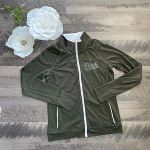 💚 Victoria’s Secret PINK Zip-Up Athletic Jacket